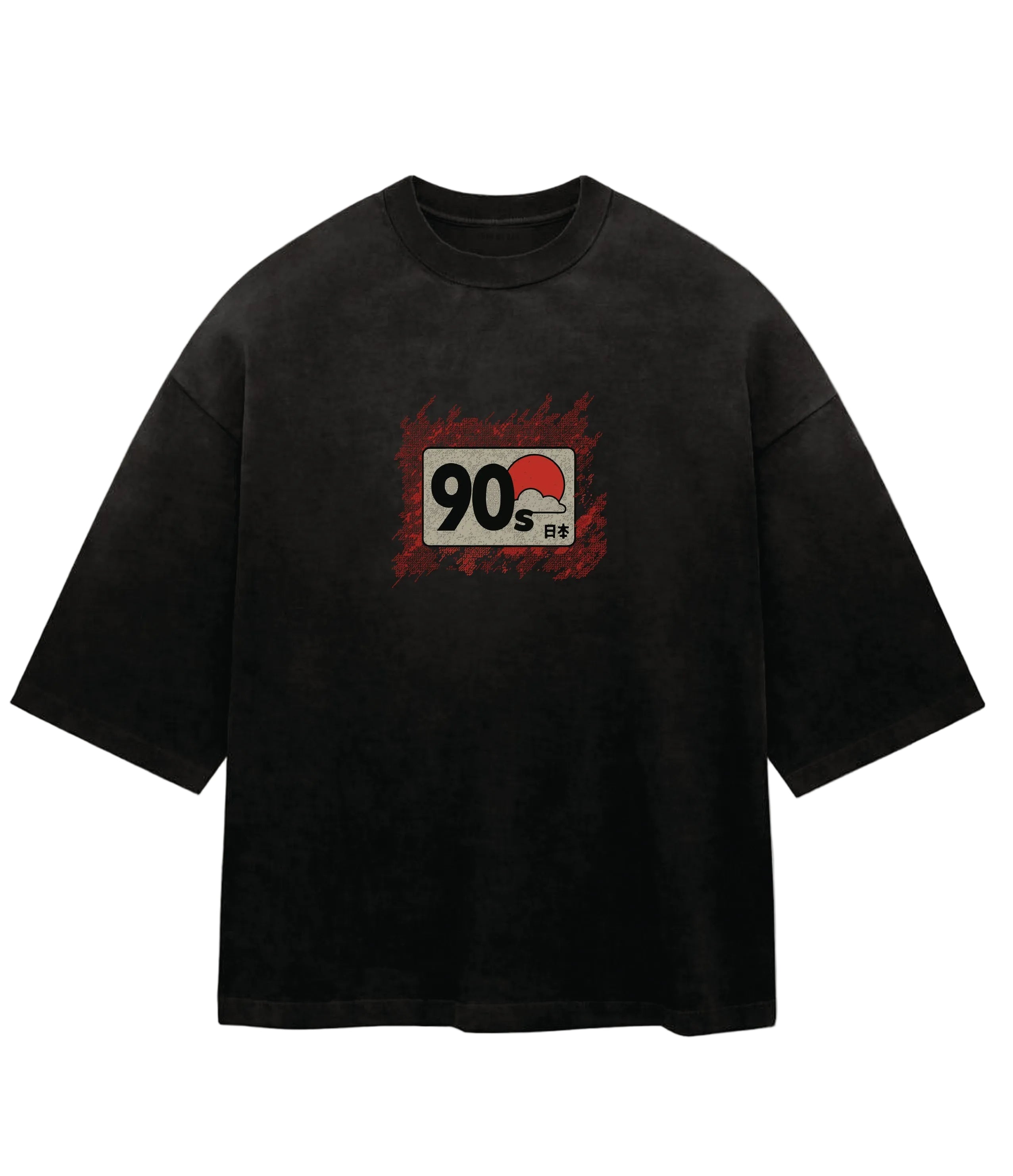 90sOWL “Urban Signals” Oversized Street Tee