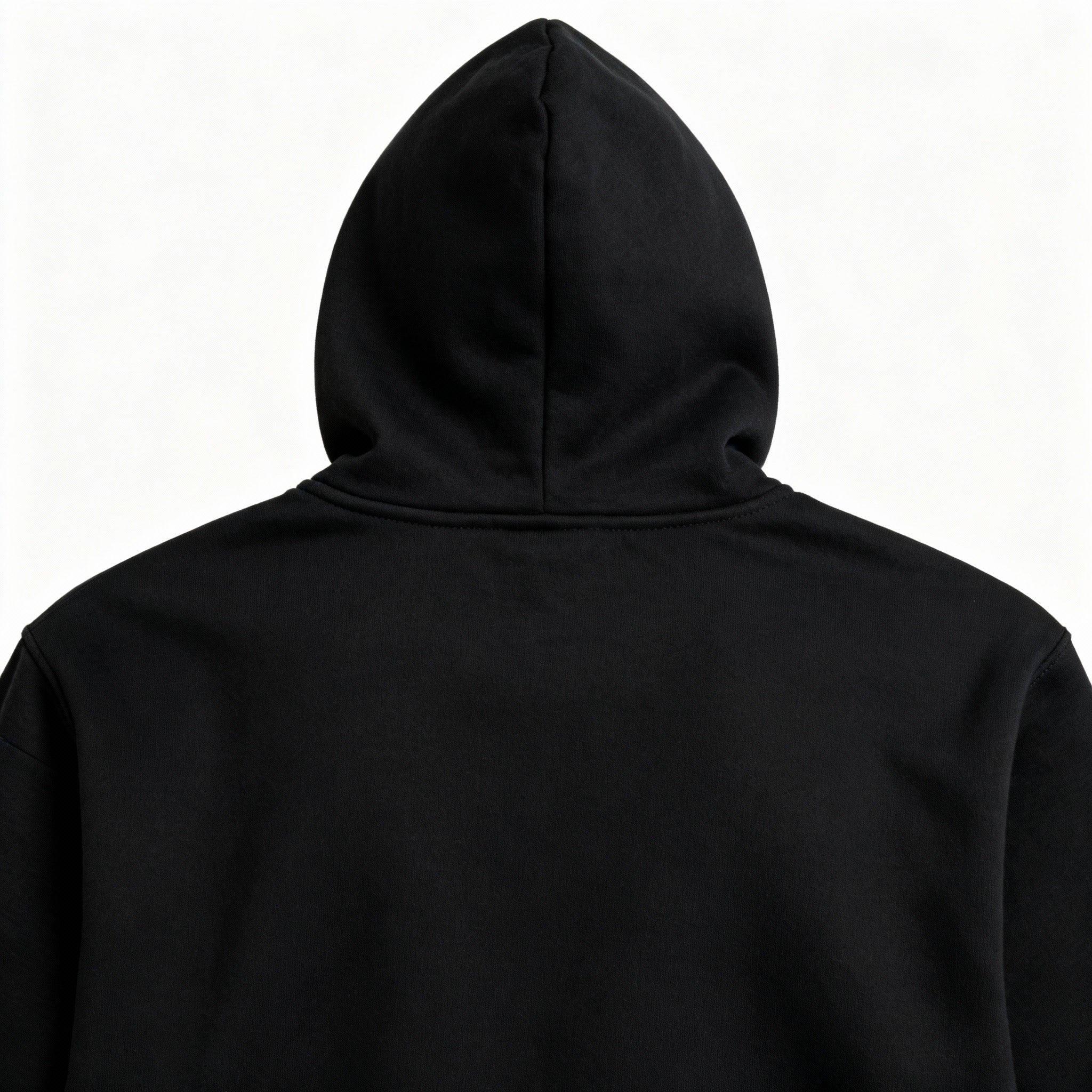 90sOWL Club Stamp Oversized Hoodie — Blackout Edition